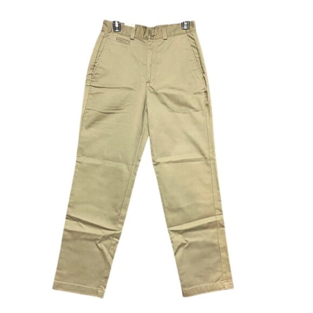 NWT Dockers Women's Khaki Pants Flat Front Relaxed Olive Green‎ Size 6S